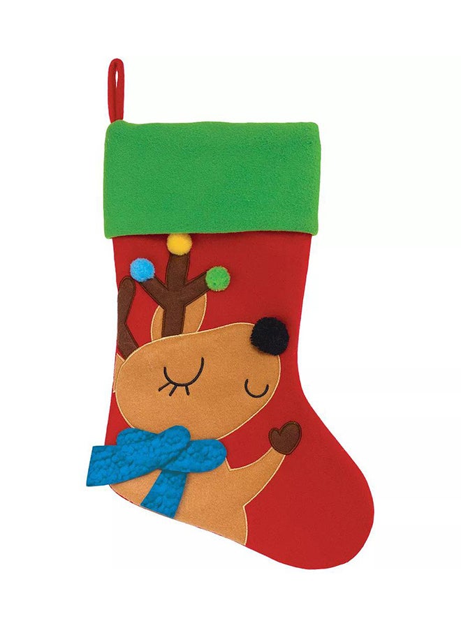 Amscan Reindeer Stocking Decoration