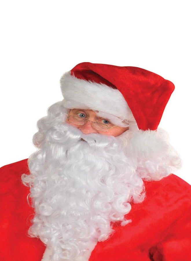 Amscan Premium Santa Wig And Beard Set