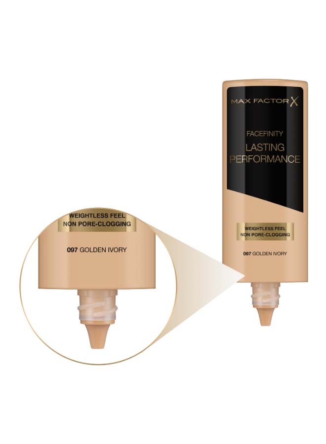 Max Factor Facefinity Lasting Performance Foundation – 097 –Golden Ivory  - Image 5