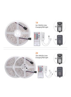Generic 150 LEDs Strip Lights with IR Remote Multicolour 17.5x6.5x16.5cm  - Image 2