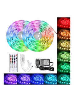 Generic 150 LEDs Strip Lights with IR Remote Multicolour 17.5x6.5x16.5cm  - Image 1