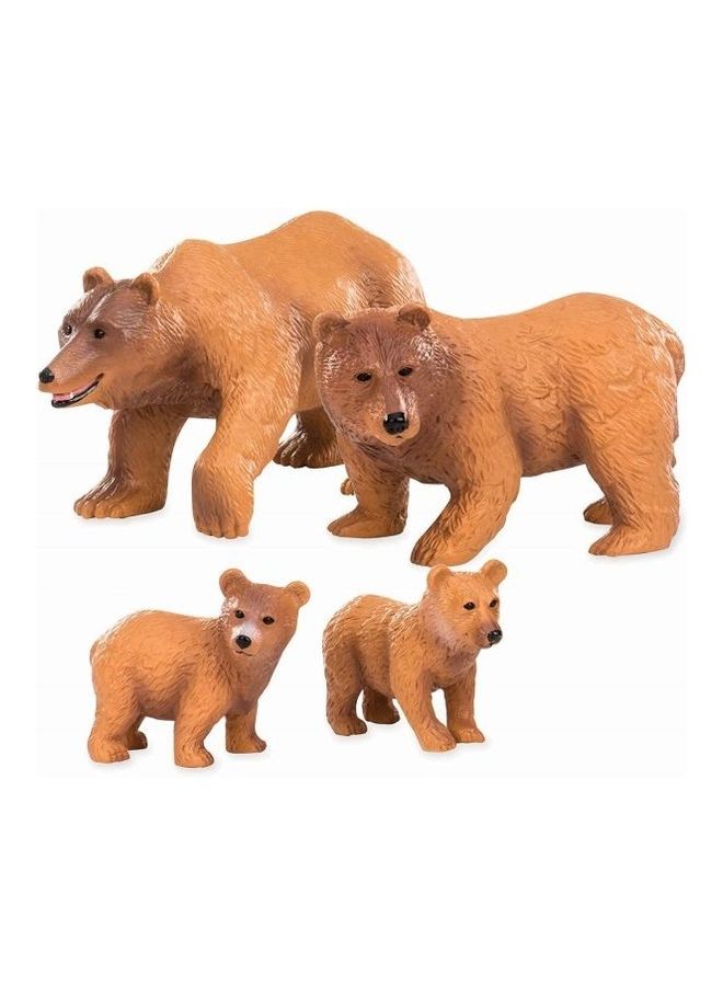 Terra Brown Bears Animal Figure Toy 