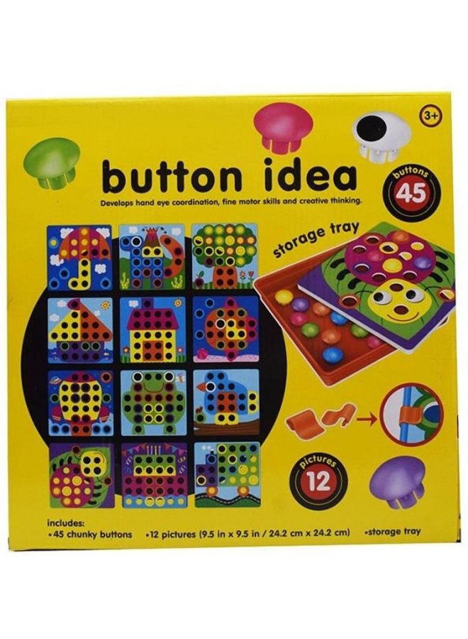 null - Button Idea Puzzle Game Educational Toy - Image 1