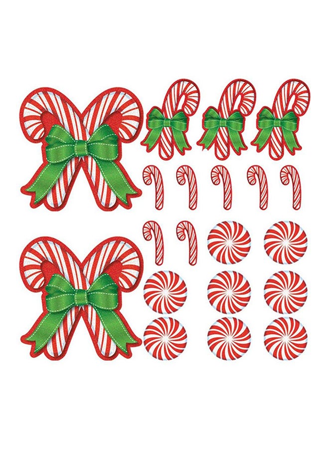 أمسكان مجموعة قصاصات اقتصادية كبيرة على شكل عصا الحلوى