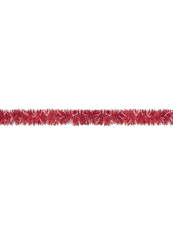 Amscan Candy Cane Tinsel Boa Garland