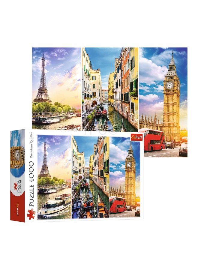 4000-Piece Trip Around Europe Jigsaw Puzzles 136x96cm - v1607606195/N42942976A_1