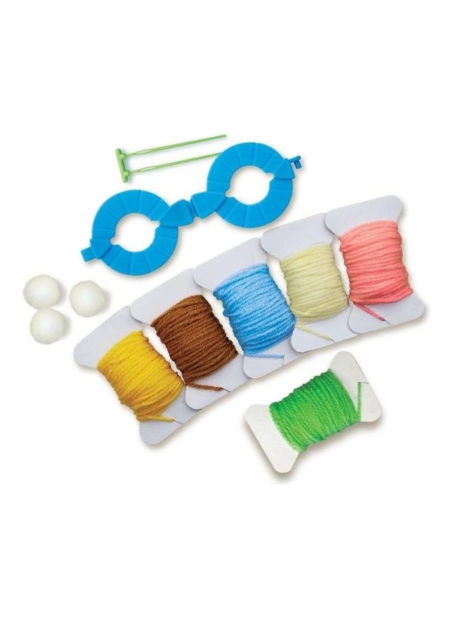 4m KidzMaker Make Your Pom Pom Pets Craft Kit 21 x 28 x 6cm - Image 2