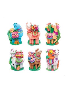 4m Mould And Paint Llama Magnets Craft Kit 18 x 22 x 5cm  - Image 2