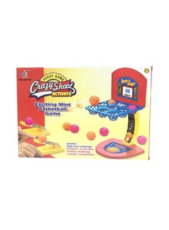 Di Hong Crazy Shoot Mini Basketball With Launchers Kids Game 33 x 23 x 5.6cm  - Image 1