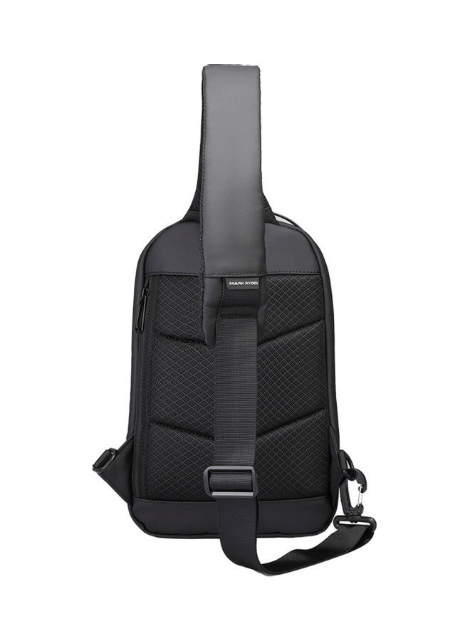 Generic Man Waterproof Single Shoulder Pack Business Leisure Chest Pack 33.00*12.00*20.00cm  - Image 1
