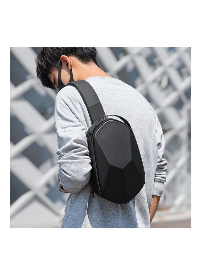 Generic Man Waterproof Fashion Leisure Single Shoulder Chest Pack 30.00*8.00*20.00cm  - Image 3