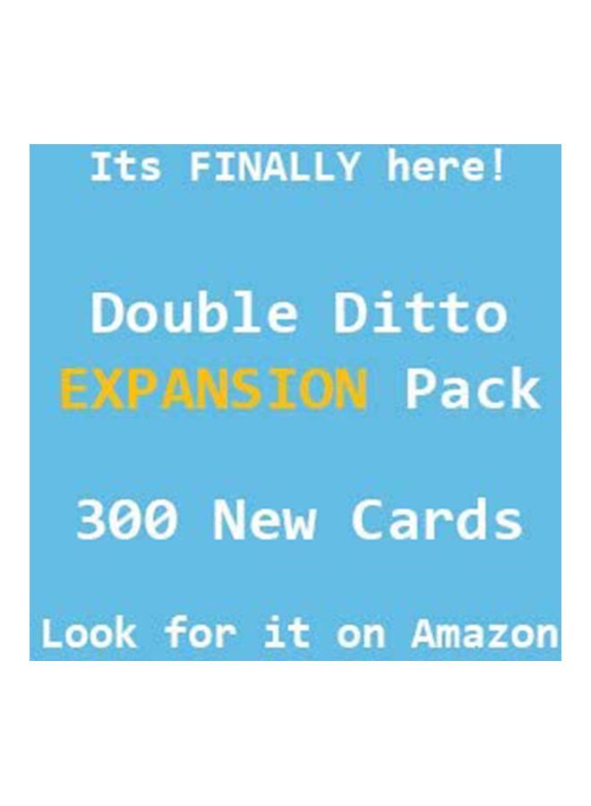 Generic - Funny Card Game Double Ditto Quick Thinking Matching Family Party Board Game 19*5*11cm - Image 1
