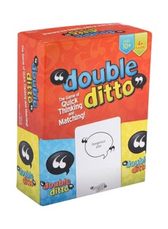 Funny Card Game Double Ditto Quick Thinking Matching Family Party Board Game 19*5*11cm