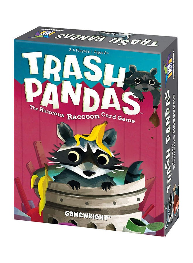 Generic - Funny Trash Pandas Raccoons Card Game Family Party Board Game 14.6*4.1*12cm - Image 1