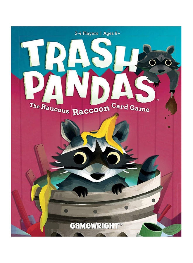 Generic - Funny Trash Pandas Raccoons Card Game Family Party Board Game 14.6*4.1*12cm - Image 1