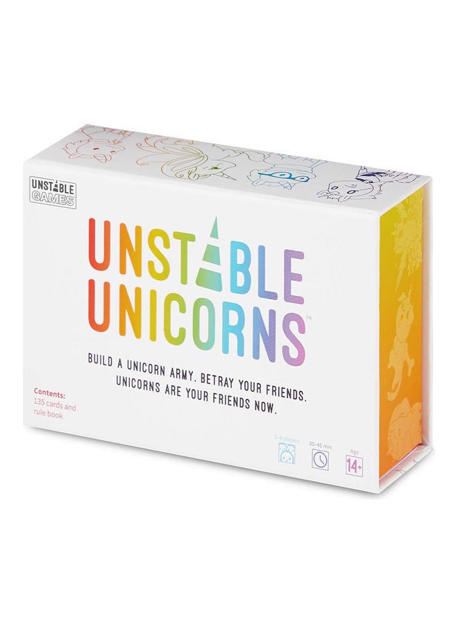 Funny Card   Unstable Unicorns 2nd Edition Betray Your Friends Strategic Game 14.8*5.1*10.1cm - Image 4