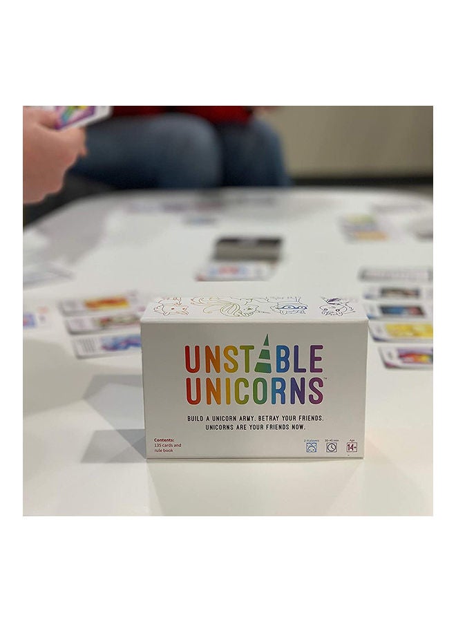 Funny Card   Unstable Unicorns 2nd Edition Betray Your Friends Strategic Game 14.8*5.1*10.1cm - Image 5