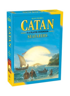 Funny Card Catan 5-6 Player Expansion Seafarers Sail Discover Settle Party Board Game 21.5*4.8*16.2cm