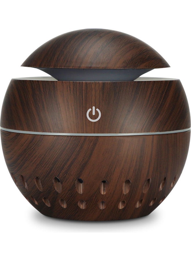 Generic - USB Air Humidifier Aroma Oil Diffuser Cool Mist Maker Color Changing Wood LEDs - Image 1