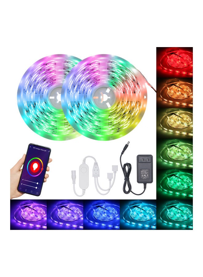 Generic - Wi-Fi Intelligent LEDs Strips Lights Multicolor 17.5*6.5*16.5cm - Image 1