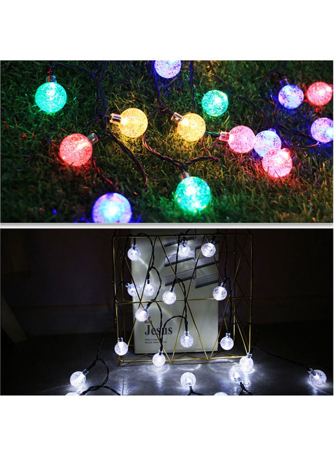 Generic - Solar 1.8CM Bubble Bulb Lamp String Warm white 14*7*9cm - Image 1