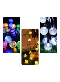 Generic Solar 1.8CM Bubble Bulb Lamp String Warm white 14*7*9cm  - Image 2