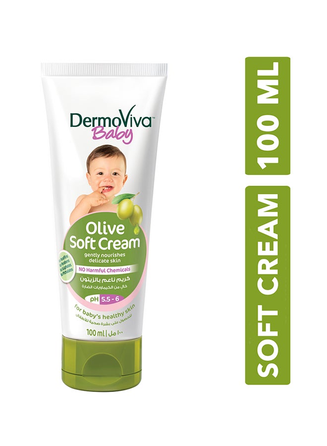 DermoViva Baby Olive Soft Cream Pack Of 2  - Image 2