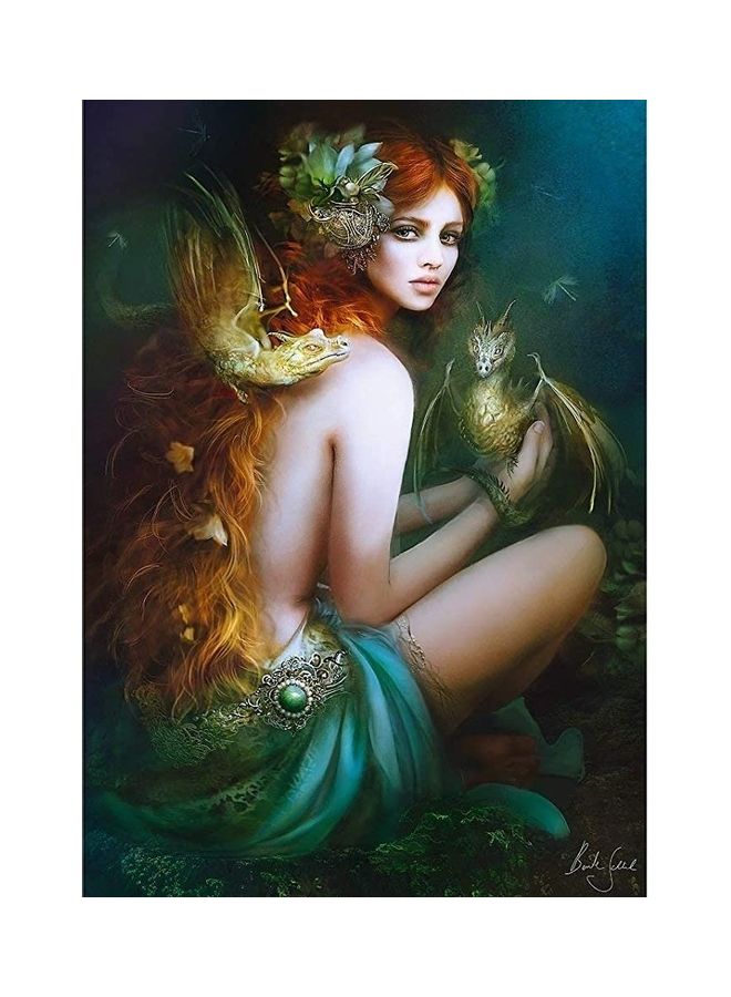 تريفل مجموعة لعب أحجية تركيب الصور بتصميم دراجون فريند من 1000 قطعة 200سم - Image 1