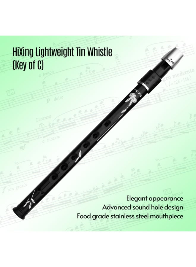 Generic Lightweight Irish Whistle Tin Whistle Flute C Key  - Image 4