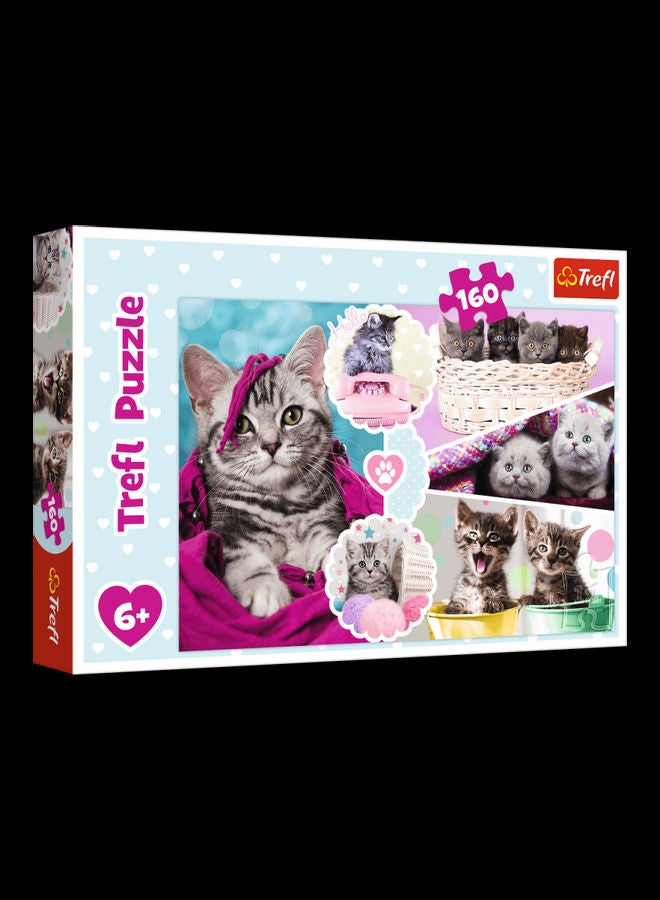 160-Piece Lovely Kittens Jigsaw Puzzles - v1607607233/N42942972A_1