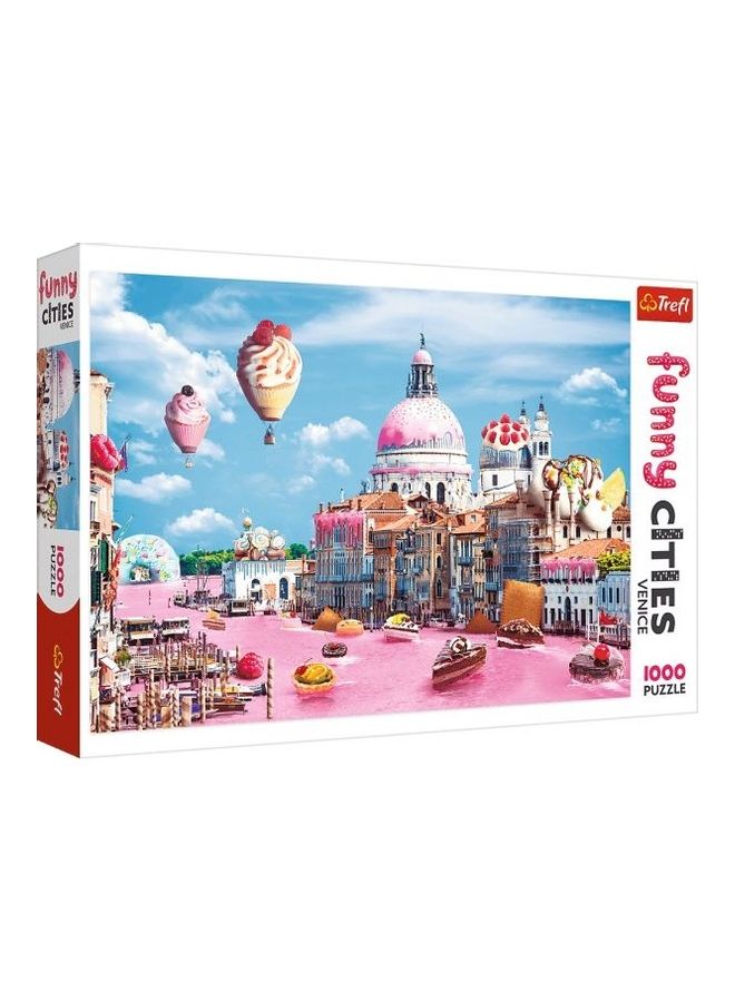 1000-Piece Sweets In Venice Jigsaw Puzzles Playset 70x48cm - v1607608201/N42942934A_1