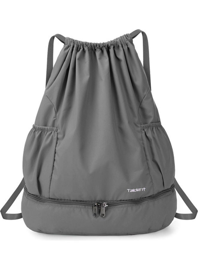 Generic - Foldable Drawstring Backpack Sports Gym Bag with Wet and Dry 42.00*10.00*32.00cm - Image 1