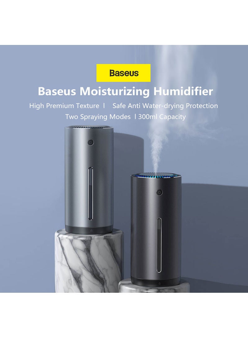 Baseus USB Ultrasonic Aromatherapy Diffuser Humidifier Grey - Image 5