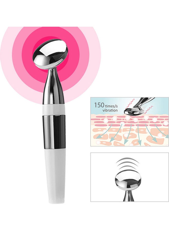 Generic Portable Face Massager White  - Image 2