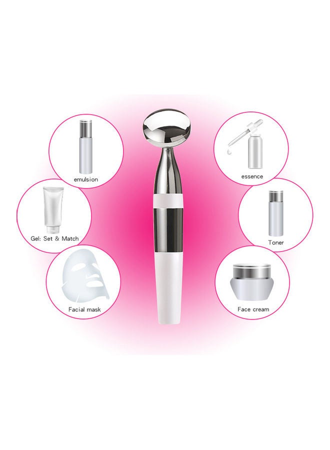 Generic Portable Face Massager White  - Image 3
