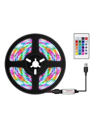 USB Dimmable RGB Light With Remote Multicolour 5meter - v1607610819/N42943415A_3