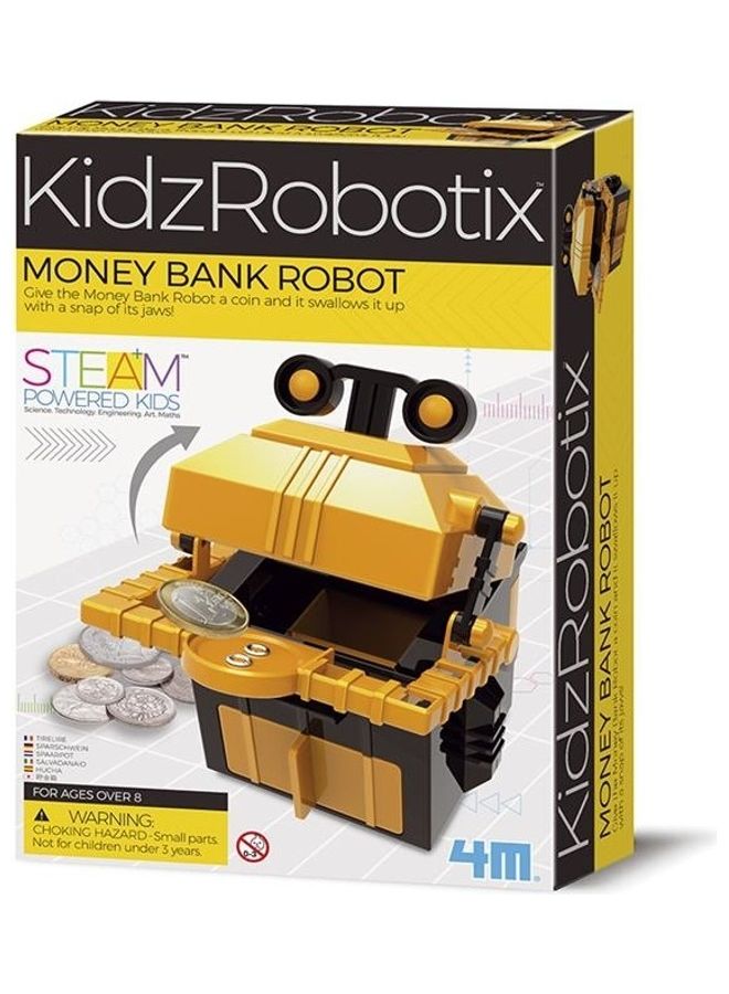 4m KidzRobotix Money Bank Robot Shaped Figure  - Image 1