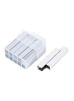 Tactix Tactix Staples 8mm for Staple Guns and Staplers, Ideal for Upholstery, Crafts, General Repairs, 5/16Inch Leg Length, Reliable HD Narrow Crown, 1000PC- 218103 Silver  - Image 1