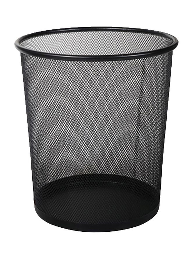 DELCASA Stainless Steel Trash Can Black 1Liters