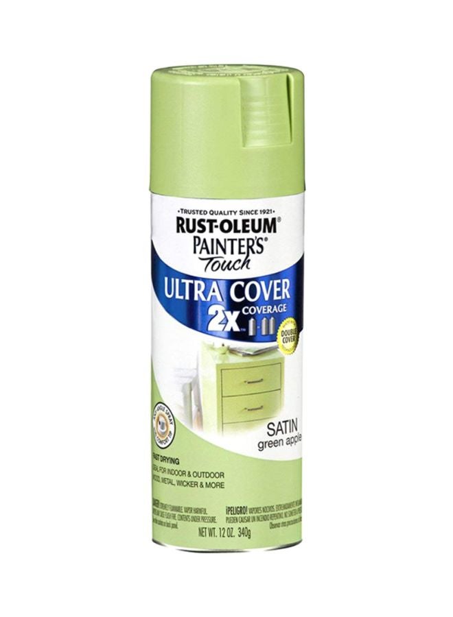 RUST-OLEUM Painter’s Touch Satin Ultra Cover Spray Green Apple