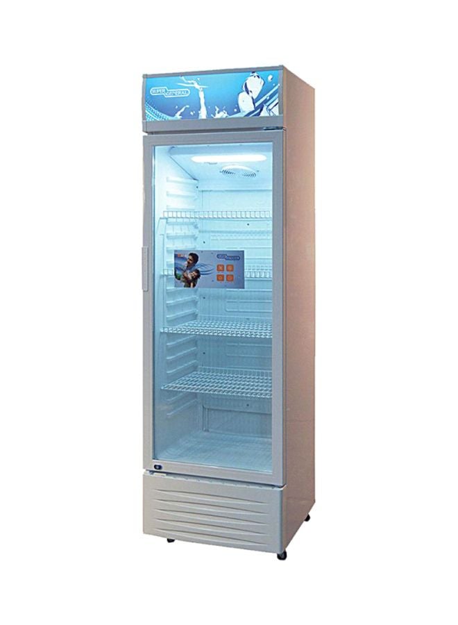 سوبر جنرال ثلاجة بباب واحد وخاصية إزالة الصقيع 338 L SG SC398 أبيض  - Image 1