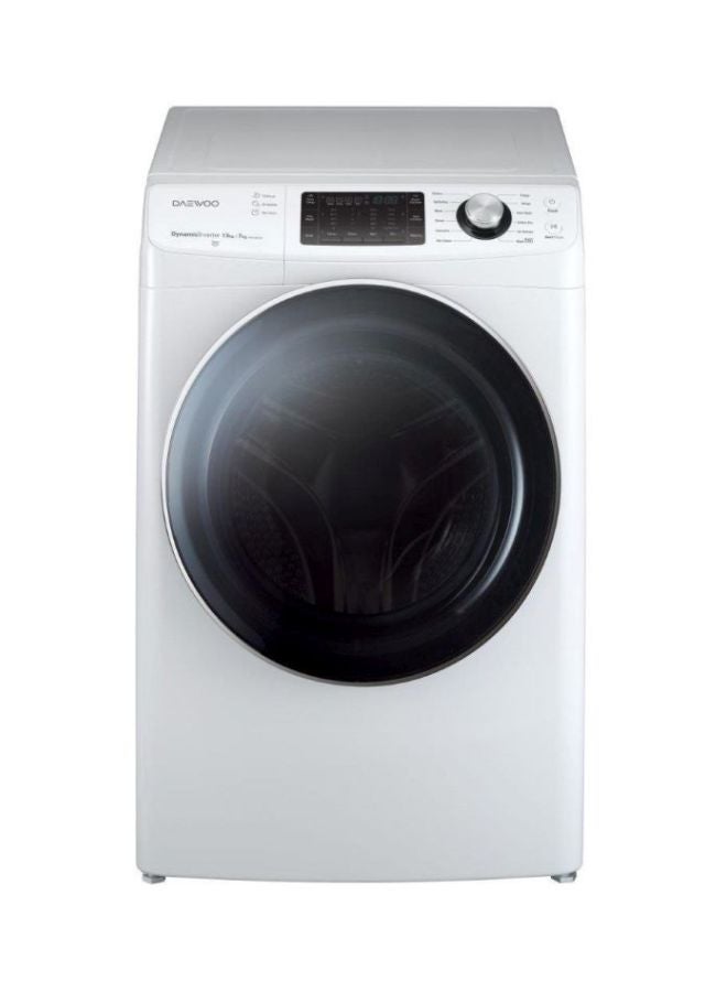 غسالة بتحميل أمامي ومجفف سعة 11 كغ / 7 كغ DWC-SD1212 أبيض