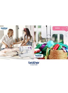 brother Sewing Machine White/Purple/Blue  - Image 5