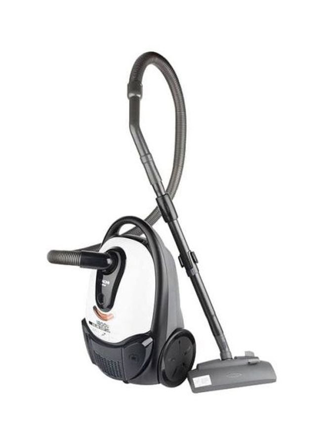 هيتاشي مكنسة كهربائية أسطوانية سعة 6 لترات 6 L 1800 W CV-BA18 أبيض بيور/ أسود - Image 2