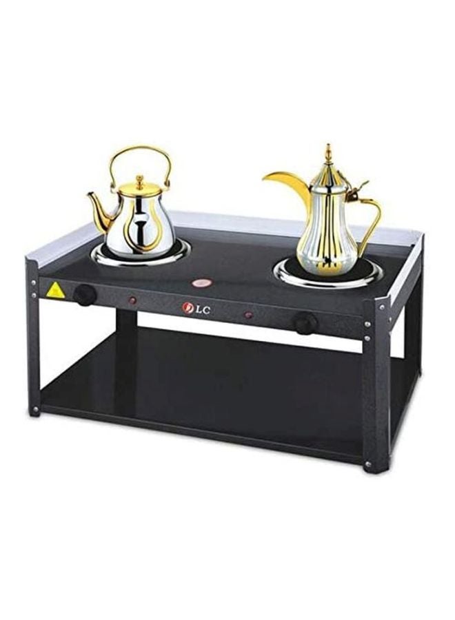 دي إل سي  سخان كهربائي للقهوة والشاي بقوة 220 وات 1250.0 W Dlc-5533 أسود/ رمادي  - Image 2