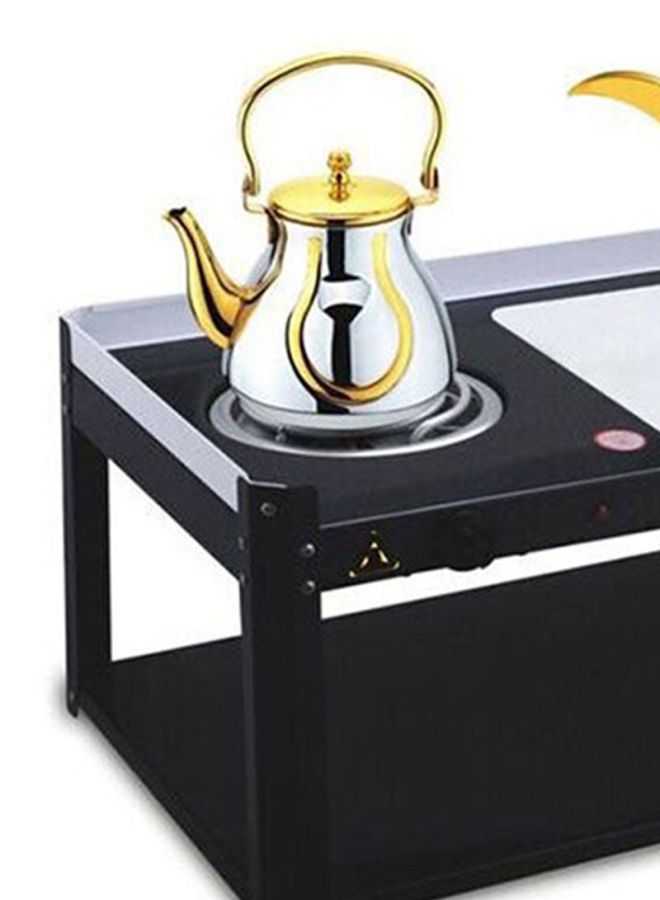دي إل سي  سخان كهربائي للقهوة والشاي بقوة 220 وات 1250.0 W Dlc-5533 أسود/ رمادي  - Image 3