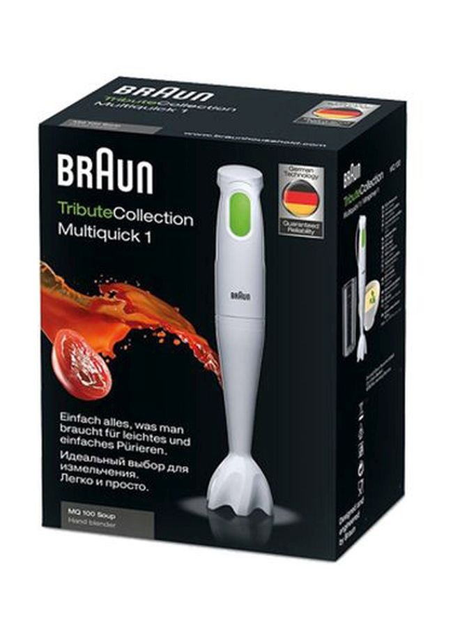 BRAUN Multiquick Hand Blender MQ 100 White/Green - Image 3
