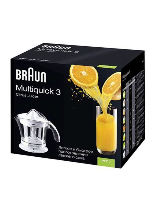 BRAUN Citrus Press Juicer 1 L 20 W MPZ 9 White/Clear - Image 5