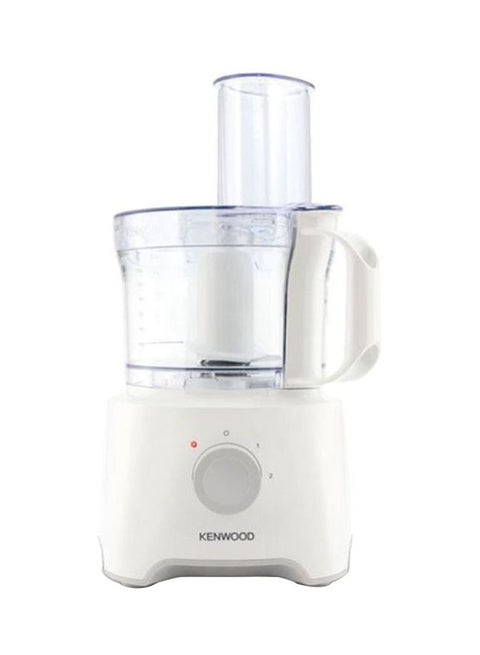 Food Processor, Bowl, 1.7L Blender Bowl, 6 Processing Tools, Blender, Whisk, Dough Maker, Citrus Juicer 2.1 L 800 W OWFDP303WH White