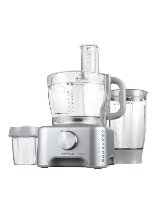 KENWOOD - Electric Classic Food Processor 1000W 1000.0 W FP735 Silver/Clear - Image 1